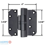 Hoppe F9714, 2009 Set Hinge, Rhi / Lho- Black - 3033967
