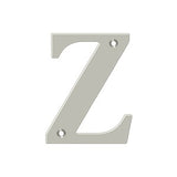 4" Residential Letter Z