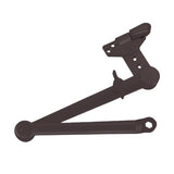 Cal-Royal 3049HOSPRING Super Rigid Parallel Arm Stopper Hold Open, Non-Handed