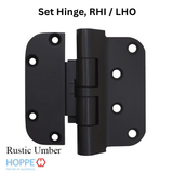 Hoppe F8709, 2009 Set Hinge, Rhi / Lho- Rustic Umber - 3052201