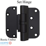 Hoppe F8709, 2009 Set Hinge, Rhi / Lho- Rustic Umber - 3052201
