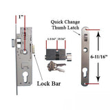 Blemished Andersen/Emco Mortise Lock Handleset Replacement for Doors Made After 2004