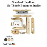 Andersen Contemporary Storm Door Hardware, Kwikset Key