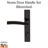 Andersen / Emco Modern Storm Door Handle Set Trim, Blemished - Venetian Bronze