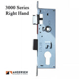 Andersen Storm Door Lock Case Lock Body Only Right Handed 3000 Series Lock