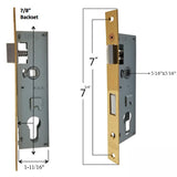 Andersen Storm Door Lock Case Lock Body Only Right Handed 3000 Series Lock