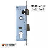 Andersen Storm Door Lock Case Lock Body Only Left Handed 3000 Series Lock