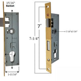 Andersen Storm Door Lock Case Lock Body Only Right Handed 4000 Series Lock