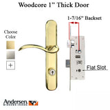 Andersen Traditional Storm Door handleset for Woodcore doors