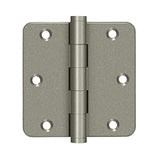 3-1/2" x 3-1/2" x 1/4" Radius Hinges