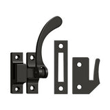 Window Lock, Casement Fastener, Reversible, 4-1/2"