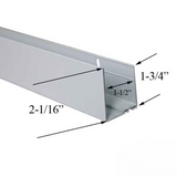 SCRATCHED EXPANDER, 1-1/2 INCH 2 SWEEPS, 35-1/16 LENGTH - WHITE