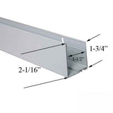 1-1/2" Storm Door Expander and 2 Sweeps, 35-1/16 Inch Length - Choose Color