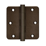 3-1/2" x 3-1/2" x 1/4" Radius Hinges