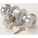 Schlage Commercial Plymouth Satin Chrome Residential Entry Lock, A53PD PLY 626