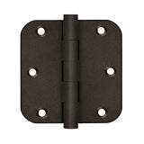 3-1/2" x 3-1/2" x 5/8" Radius Hinges