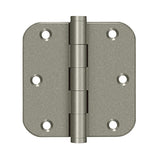 3-1/2" x 3-1/2" x 5/8" Radius Hinges