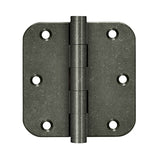 3-1/2" x 3-1/2" x 5/8" Radius Hinges