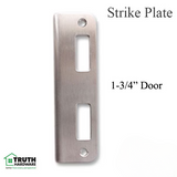 Latch & Deadbolt Strike Plate - Truth Sentry - SS