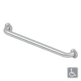 18" Grab Bar, Stainless Steel, Concealed Screw