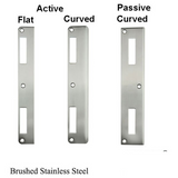P3000 Passive Latch and Deadbolt with Curved Lip Strike Plate