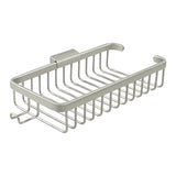 Wire Basket, 10-3/8" Rectangular, Shallow, With Hook