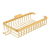 Wire Basket, 10-3/8" Rectangular, Shallow, With Hook