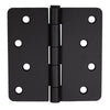 4 X 4 X 1/4 Radius Steel Hinge Residential, Pair - 363412