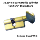 Hoppe 90 degree Key Cylinder 3637023