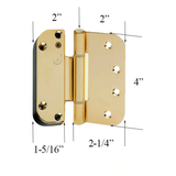 V400 Vertical Adjustable Set Hinge 2d - Choose Color - 363710