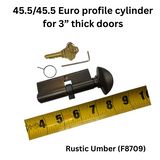 HOPPE Non-Logo Active 90 Keyed Profile Cylinder Lock 45.5 / 45.5  - 3637277