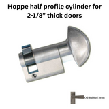 Hoppe Half Cylinder 90 degree with Crescent Knob 35.5 , Oil Rubbed Brass - 3637306