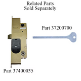 Peachtree IPD French Mortise Lock XO Right Hand Inswing Single Point Active Door Lock