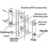 Auxillary Locking Module Drive Bar / Rod, IPD Door - Bottom
