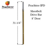 Peachtree IPD Citadel 8 foot Panel Top Drive Bar w/ Shootbolt