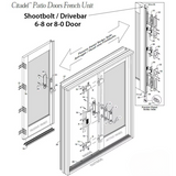 Peachtree IPD Citadel 8 foot Panel Top Drive Bar w/ Shootbolt