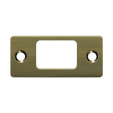 Strike Plate, Deadbolt, 2-3/4" x 1-1/4"