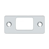 Strike Plate, Deadbolt, 2-3/4" x 1-1/4"