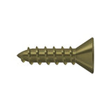 Wood Screw, Steel, #10 x 3/4"