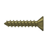 Wood Screw, Steel, #10 x 1"