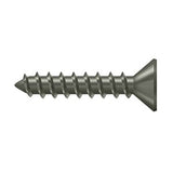 Wood Screw, Steel, #10 x 1"