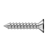 Wood Screw, Steel, #12 x 1-1/4