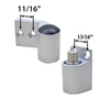 Arch Middle Pivot Hinge - Aluminum - 380000
