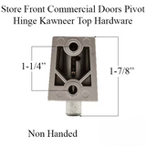 Store Front Commercial Doors Pivot Hinge Kawneer Top Hardware - 380013