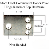 Store Front Commercial Doors Pivot Hinge Kawneer Top Hardware - 380013