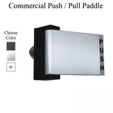 Commercial Doors Push / Pull Exit Paddle, Right Hand - reversible