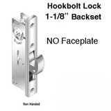 Hookbolt Lock, 1-1/8 Inch Backset - No Face Plate - 380053