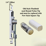 Flush Bolt 12 Inch, 1/4bs Commercial Doors Hardware - 380212