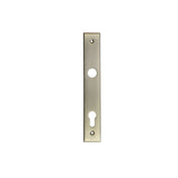 HOPPE DALLAS INTERIOR BACKPLATE M2161N FOR ACTIVE/INACTIVE HANDLESETS - SATIN NICKEL