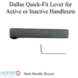 Dallas Lever Handle for Active/Inactive Handlesets - Dark Bronze Metallic, 3853164